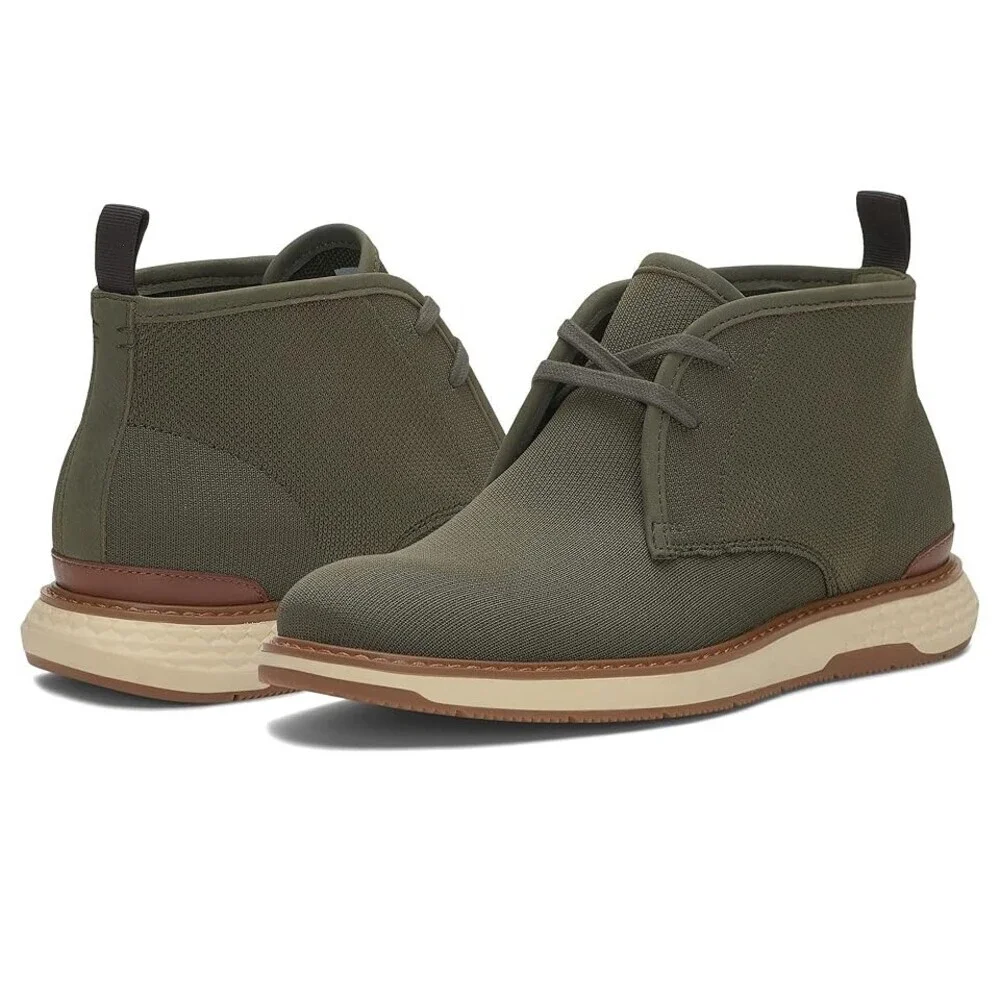Vince Camuto Saveli Men's US 11.5 Fatigue Round Toe Ankle Chukka Boots JOBB1297